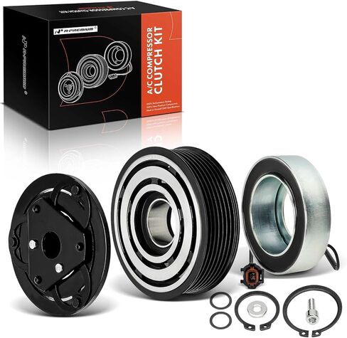 A-Premium Air Conditioner AC Compressor Clutch Kit Compatible with Nissan Versa 2011 1.8L, Versa 2012 1.6L, Versa 2013-2019, Versa Note 2014-2019, Juke 2012-2014 1.6L in Saudi Arabia