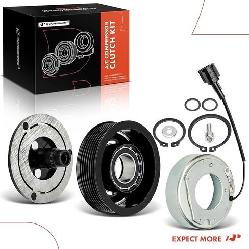 A-Premium Air Conditioner AC Compressor Clutch Kit Compatible with Nissan Versa 2011 1.8L, Versa 2012 1.6L, Versa 2013-2019, Versa Note 2014-2019, Juke 2012-2014 1.6L in Saudi Arabia