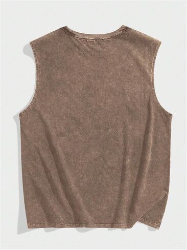 SOLY HUX Men's Vintage Graphic Tank Tops Summer Beach Sleeveless Tanks Vest Streetwear Shirts in Saudi Arabia