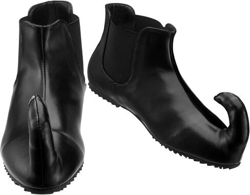 Elf Christmas Costume Shoes Men's The Elf Shoes Leather Shoes Movie Elf Shoes for Halloween Costume Holiday Christmas Party in Saudi Arabia
