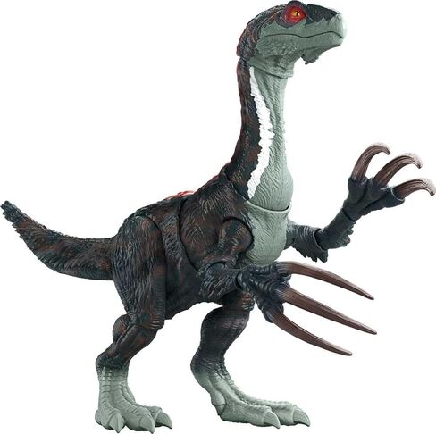 Mattel Jurassic World Dominion Sound Slashin Therizinosaurus Dinosaur Action Figure Toy with Attack Feature and Sounds in Saudi Arabia