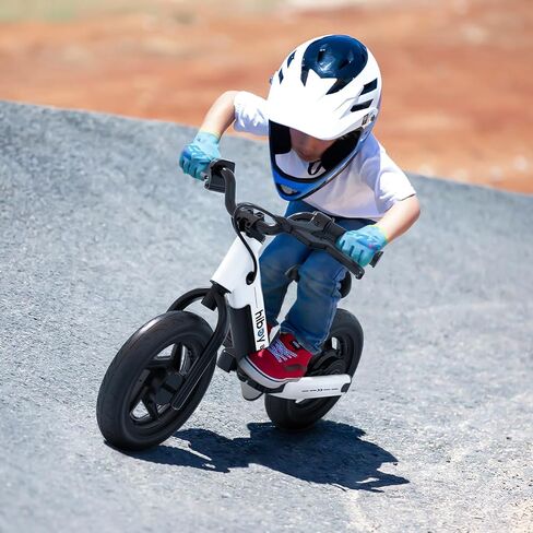 Hiboy BK1 Electric Balance Bike for Kids, 12 Inch Tires, 150W Peak Motor, Adjustable Seat, 21.6V/2.6Ah Battery, Electric Bike for Kids Ages 3-5 in Kuwait