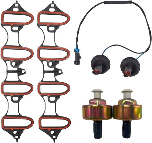 12601822 Knock Sensor Harness Intake Manifold Gasket Kit for Cadillac GMC Tahoe Yukon Escalade Humme Replace 104566030 MS18007 89060413 in Kuwait