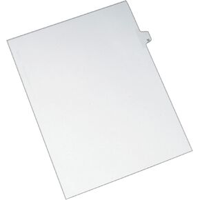 Avery Individual Legal Exhibit Dividers, Allstate Style, 32, Side Tab, 8.5 x 11 inches, Pack of 25 (82230)