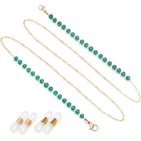BILIONE Eyeglasses Chain for Women and Girls, Eye Glasses Holders Around Neck, Sunglasses Strap Holder