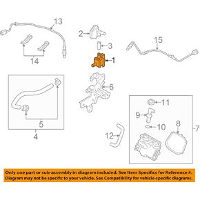 Mazda PE01-18-751 Vapor Canister Purge Solenoid
