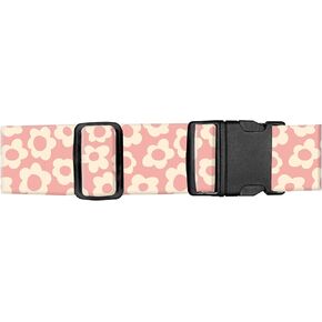 Luggage Straps for Suitcases, Adjustable Travel Belt, Durable Wide Luggage Strap, Cute Suitcase Strap Identifiers with Buckle, Bag Straps for Luggage, Cute Colorful Dogs