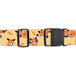 Luggage Straps for Suitcases, Adjustable Travel Belt, Durable Wide Luggage Strap, Cute Suitcase Strap Identifiers with Buckle, Bag Straps for Luggage, Luxury Plaid