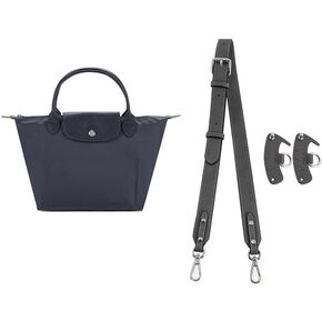 SENTEN Purse Straps Replacement, Leather Crossbody Shoulder Strap Kit Adjustable for S/M Longchamp