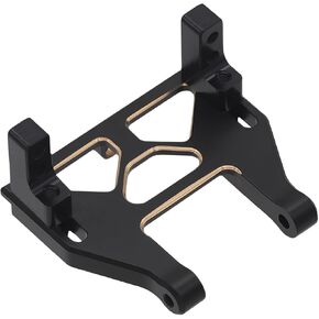 Redcat Ascent 18 Servo Mount 15g Black Coating Adjustable Lay-Down Brass Servo Mount for 1/18 RC Crawler Redcat Ascent 18 Upgrades Parts