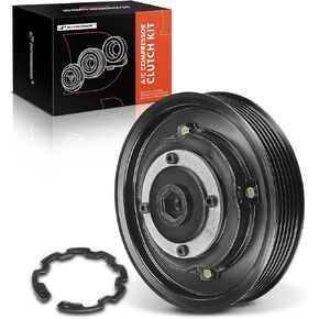 A-Premium Air Conditioner AC Compressor Clutch Kit Compatible with Hyundai Accent & Kia Rio, 2012-2017