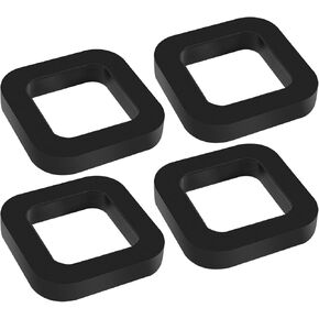 4 PCS Hitch Receiver Silencer Pad, 2.5 Inch Trailer Hitch Cushion for Reducing Noise, Hitch Receiver to Adjustable Ball Mounts, Reduce Rattle and Provide Cushion, Car Accessories