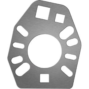 Pinion Yoke Wrench Tool, Heavy Duty Stainless Steel Pinion Yoke Wrench Tool, for Loosening Pinion Flange and Nuts Extra 1/2" Hole that Fits Most Sockets Works with Various Style Yokes/Flanges/Axles