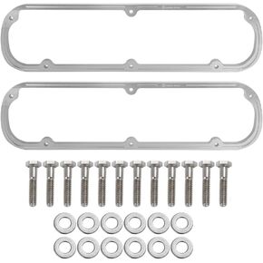 AUTOVIC Valve Cover Spacers Kit with Bolts Washers 1/2 inch Aluminum for Ford Small Block 289 302 351W SBF Engine Replacement VCS 13-12