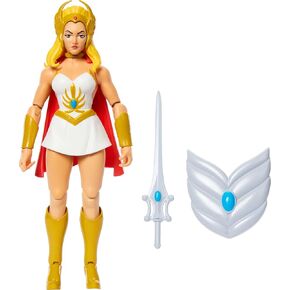 مجموعة الرسوم المتحركة She-Ra من Masters of the Universe Origins، بطلة تلفزيون من الثمانينات مقاس 5.5 بوصة، تصميم تفصيلي وملحقات أميرة القوة