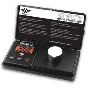 My Weigh Triton T2 550g x 0.1g Digital Pocket (Hand held) Scale, Formula Scale, Jewelry Scale with Hard Cover Case