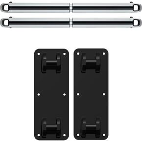 لوحات تثبيت على الحائط من TWRAPS Cargo Crossbars لـ Rivian R1T وR1S، بسعة وزن 800 رطل