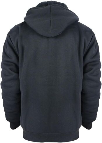 Boys Sherpa Hoodie Zipper Sports Warm Youth Fleece Jacket in Kuwait