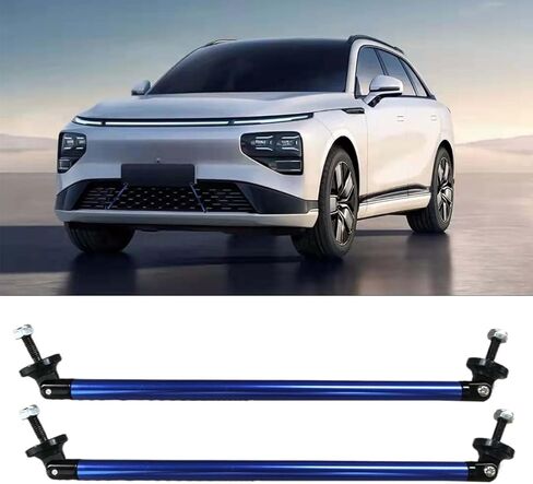 قطعتان من قضبان تبختر مقسمة مقاس 11.42 بوصة، وقضبان دعامة ممتص الصدمات للسيارة، وموزع واقي لقضيب الشفاه الأمامي، وقضبان دعم ربط قابلة للتعديل، ومقسم ممتص الصدمات للشفاه، وقضبان تبختر موزع موزع عالمي (أسود) in Kuwait