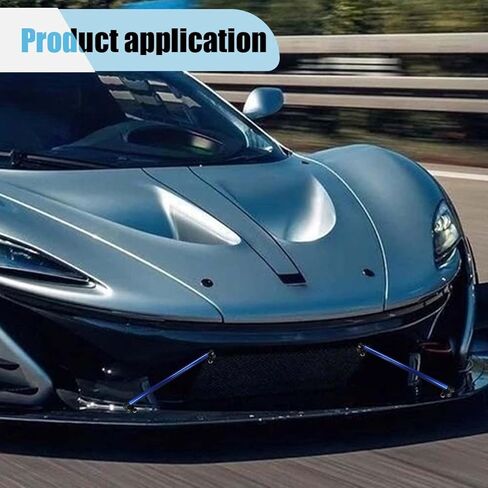 قطعتان من قضبان تبختر مقسمة مقاس 11.42 بوصة، وقضبان دعامة ممتص الصدمات للسيارة، وموزع واقي لقضيب الشفاه الأمامي، وقضبان دعم ربط قابلة للتعديل، ومقسم ممتص الصدمات للشفاه، وقضبان تبختر موزع موزع عالمي (أسود) in Kuwait