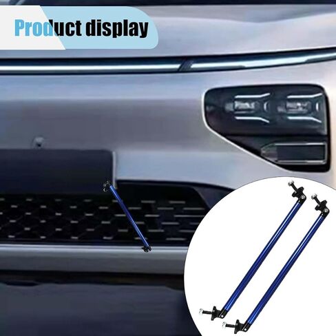 قطعتان من قضبان تبختر مقسمة مقاس 11.42 بوصة، وقضبان دعامة ممتص الصدمات للسيارة، وموزع واقي لقضيب الشفاه الأمامي، وقضبان دعم ربط قابلة للتعديل، ومقسم ممتص الصدمات للشفاه، وقضبان تبختر موزع موزع عالمي (أسود) in Kuwait