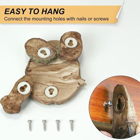 INNOLITES Tree Faces Decor Outdoor, Tree Face Outdoor Statues Old Man Tree Hugger Bark Ghost Face Decoration Funny Yard Art, Tree Decor Outdoor for Halloween Easter Garden Creative Props (D) in Saudi Arabia
