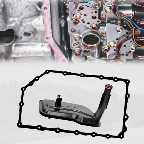 6L80E 6L90E Transmission Filter with Gasket Kit Compatible with Silverado 1500 2500 3500 Suburban Savana Sierra Yukon CTS Escalade, Replaces# 24236933, 24236517 in Saudi Arabia