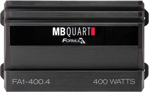 مضخم صوت للسيارة MB Quart FA1-2000.1 أحادي القناة (أسود) - فئة SQ Amp، 2000 واط، 1 أوم ثابت، كروس إلكتروني متغير، حماية نظام LED، اتصالات شديدة التحمل، جهاز تحكم عن بعد متضمن in Kuwait