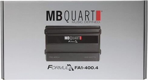 مضخم صوت للسيارة MB Quart FA1-2000.1 أحادي القناة (أسود) - فئة SQ Amp، 2000 واط، 1 أوم ثابت، كروس إلكتروني متغير، حماية نظام LED، اتصالات شديدة التحمل، جهاز تحكم عن بعد متضمن in Kuwait