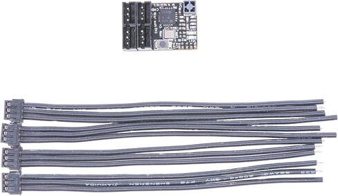 DasMikro T-FHxx 4CH 2.4G Receiver Compatible with Futaxx 10PX/7PXR/7PX/4PX/7XC/4GRS/4PV/4PM/4PLS/3PV (Tower Antenna Nano V2) in Saudi Arabia