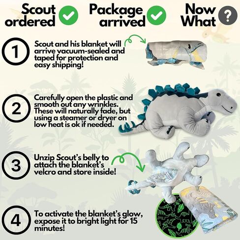 Narwhal Stuffed Animal with Blanket Inside: 3-in-1 Pillow, Blanket, and Friend - Lovable 30" Narwhal Plush with 60" x 50" Glow-in-The-Dark Cozy Mermaid Blanket Inside! (Narwhal) in Saudi Arabia
