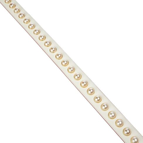 BLOC Purse Strap Replacement for Crossbody Bags, Studded Shoulder Strap, Stud Strap for Handbags and Purses (Brown with Multicolor Studs) in Saudi Arabia