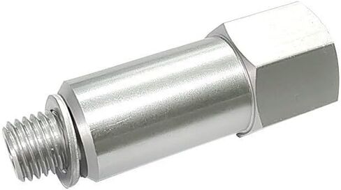 محول Ls Engine Swap M12 1.5 إلى 3/8 NPT مستشعر درجة حرارة مبرد ممتد الطول، محول مستشعر درجة حرارة الماء المبرد لـ LS1 LS2 LS3 LS6 LSX LM4 LM7 L33 L76 L92 L99 LQ9 LR4 LH6 in Kuwait