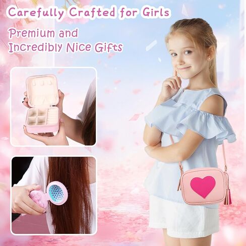 MH MYLUNE HOME Birthday Gifts for Teen Girls, Pink Gifts Basket Birthday Graduation Gifts box Set for Teen Tween Girl Age 6-18, 8 Individually Wrapped Gifts in 1 Box & Fun Task Tags in Kuwait