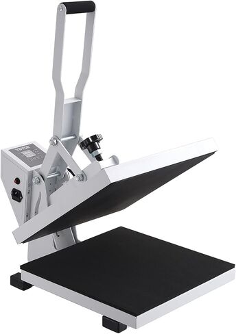 VEVOR Heat Press 16x24، 1700W Power Heat Press Machine، تسخين سريع، آلة ضغط حراري عالية الضغط للقميص، طابعة التسامي الصناعية الرقمية لفينيل نقل الحرارة، سهلة الاستخدام، أسود in Saudi Arabia
