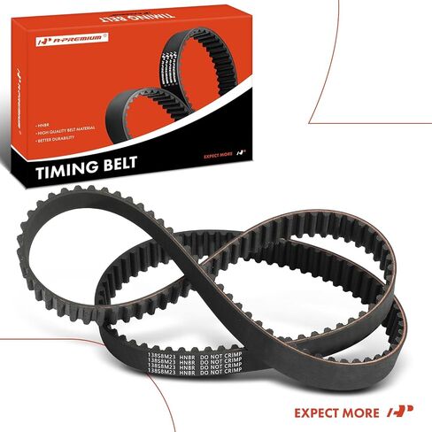 A-Premium Engine Timing Belt Compatible with Volkswagen Jetta 1999-2008 2011-2015, Golf 1999-2006, Beetle 1998-2010, Golf City 2007-2010, Jetta City 2007-2008, 2.0L - Replace# 06A109119C in Saudi Arabia
