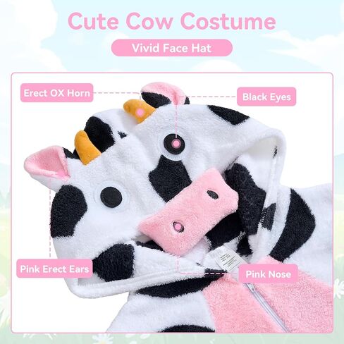 familus Cheetah Cow Costume Adult Women Men Halloween Costumes Unisex Animal Cow Leopard Jaguar Onesie Costumes Pajamas in Saudi Arabia