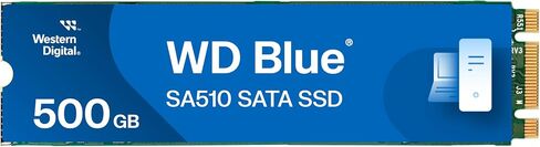 Western Digital 250GB WD Blue SA510 SATA Internal Solid State Drive SSD - SATA III 6 Gb/s, M.2 2280, Up to 555 MB/s - WDS250G3B0B in Saudi Arabia