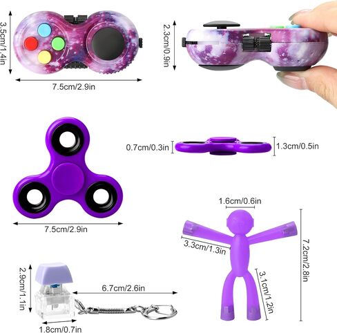 Fidget Toys Adults, Fidget Toys Kids, Easter Basket Stuffers Autism Toys Kids, Toddler Plane Activities, Classroom Prizes Elementary (Blue) in Saudi Arabia