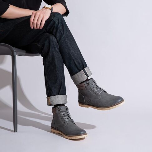 Vostey Men's Hiking Boots Waterproof Casual Chukka Boots for Men in Saudi Arabia
