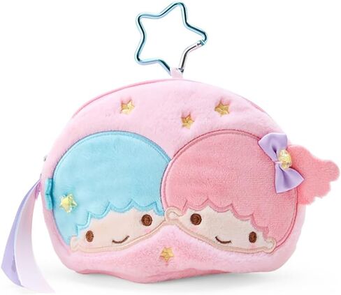 Sanrio 325686 Face Shaped Pouch with Window, Character Grand Prize, 2nd Edition, Kuromi, 6.9 x 61.0 x 2.8 inches (15 x 155 x 7 cm), Character, Chromi in Saudi Arabia