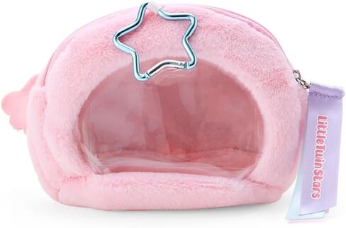 Sanrio 325686 Face Shaped Pouch with Window, Character Grand Prize, 2nd Edition, Kuromi, 6.9 x 61.0 x 2.8 inches (15 x 155 x 7 cm), Character, Chromi in Saudi Arabia