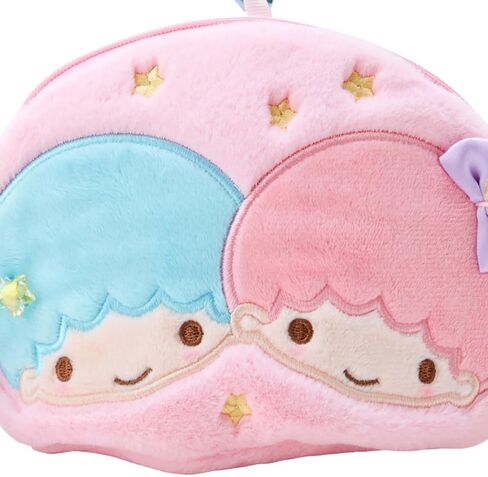 Sanrio 325686 Face Shaped Pouch with Window, Character Grand Prize, 2nd Edition, Kuromi, 6.9 x 61.0 x 2.8 inches (15 x 155 x 7 cm), Character, Chromi in Saudi Arabia
