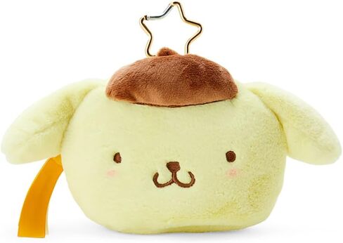 Sanrio 325686 Face Shaped Pouch with Window, Character Grand Prize, 2nd Edition, Kuromi, 6.9 x 61.0 x 2.8 inches (15 x 155 x 7 cm), Character, Chromi in Saudi Arabia