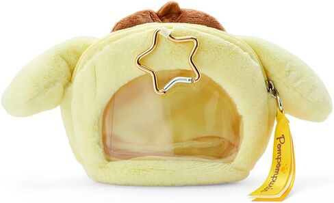 Sanrio 325686 Face Shaped Pouch with Window, Character Grand Prize, 2nd Edition, Kuromi, 6.9 x 61.0 x 2.8 inches (15 x 155 x 7 cm), Character, Chromi in Saudi Arabia