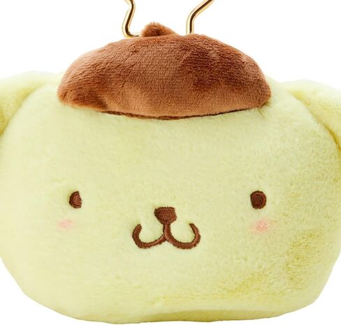 Sanrio 325686 Face Shaped Pouch with Window, Character Grand Prize, 2nd Edition, Kuromi, 6.9 x 61.0 x 2.8 inches (15 x 155 x 7 cm), Character, Chromi in Saudi Arabia