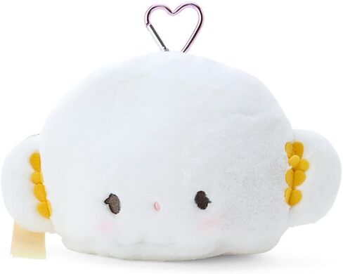 Sanrio 325686 Face Shaped Pouch with Window, Character Grand Prize, 2nd Edition, Kuromi, 6.9 x 61.0 x 2.8 inches (15 x 155 x 7 cm), Character, Chromi in Saudi Arabia