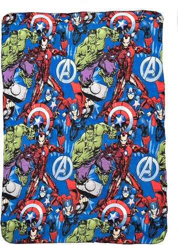 UPD Marvel Avengers Plush Fleece 45"x60" Throw Blanket in Saudi Arabia