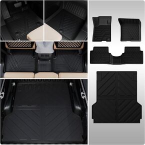 Truck Bed Mat Compatible with 2022 2023 2024 2025 Ford Maverick Bed Mat TPE All Weather Bed Liner 2024 Maverick Accessories (Truck Bed Mat)