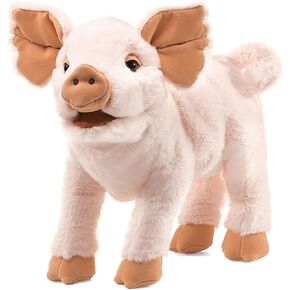 Folkmanis Piglet Hand Puppet, Pink, 1 EA
